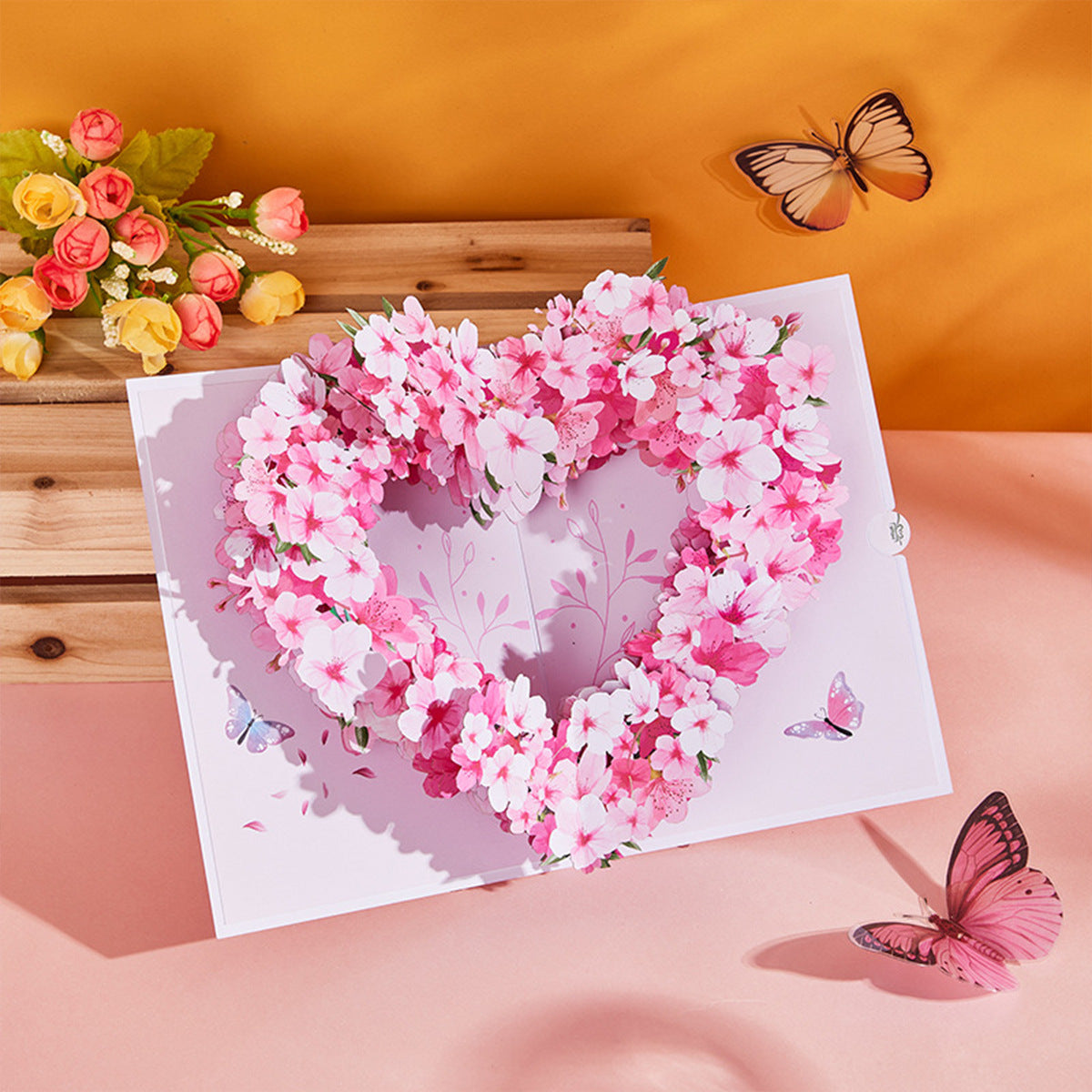 BlossomRing 3D Greeting Card
