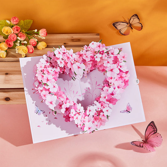 BlossomRing 3D Greeting Card